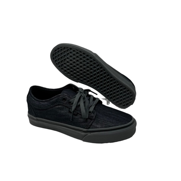 VANS Skate Chukka Low Black Gray Women’s Low Top Canvas Sneakers VN0A4BX45BR - Picture 8 of 10